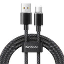 CABO USB-A-USB-C MCDODO CA-3650. 1.2 M PRETO