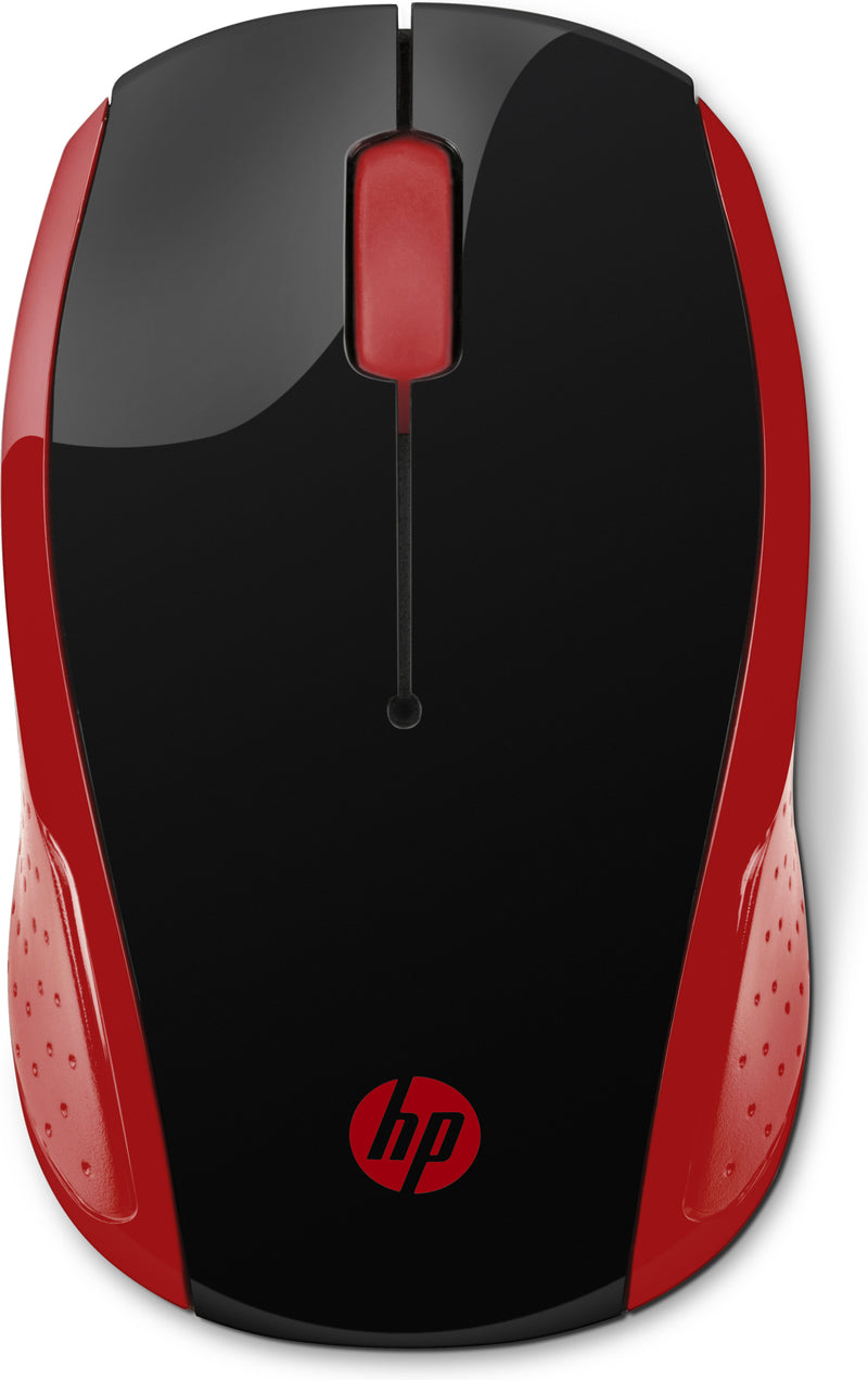 HP Rato sem fios 200 (Vermelho Empress)