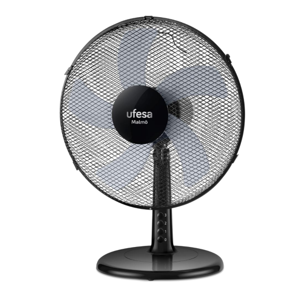 VENTILADOR SOBREMESA UFESA MALMO  40CM 50W NGRO