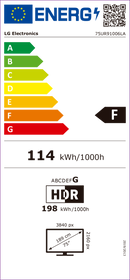 SMART TV LG LED 4K 75" 75UR91006LA.AEU