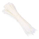 ABRAÇADEIRAS NATURAL 250X4,8MM (SACO 100 UNID.) NYLON DE ALTA QUA