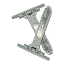 CINTA COM CINTA PR18 CINZA, 150 X 105 X 10 MM. 2 UNIDADES