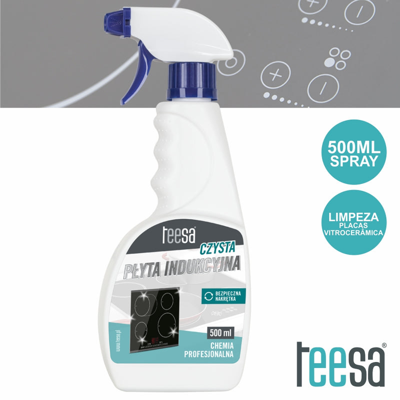 SPRAY DE LIMPEZA PLACAS INDUÇÃO 500ML TEESA