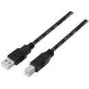 AISENS A101-0006 cabo USB 1,8 m USB 2.0 USB A USB B Preto