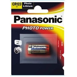 PANASONIC-PILHA LÍTIO3,0V CR123 BL1CX10 BL1-CR123P