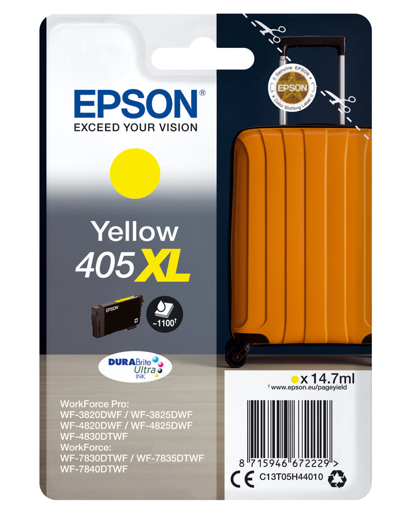 Epson 405XL tinteiro 1 unidade(s) Original Rendimento alto (XL) A