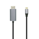AISENS A109-0395 adaptador de cabo de vídeo 1,8 m DisplayPort USB