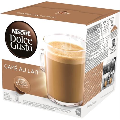 CÁPSULAS DE CAFÉ DOLCE GUSTO CAFÉ AU LAIT