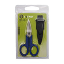 TESOURA ELETRICISTA COM ANEIS PVC 43X145MM 5 661-140-1