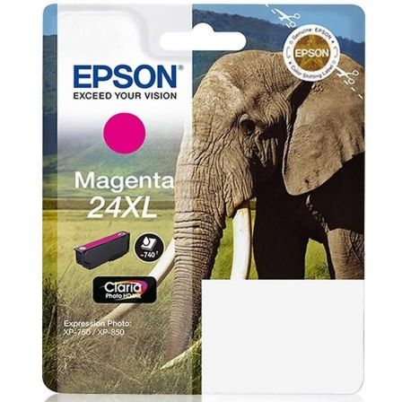 TINTEIRO EPSON MAGENTA SERIE 24XL XP-750/850/950/55 - C13T2433401