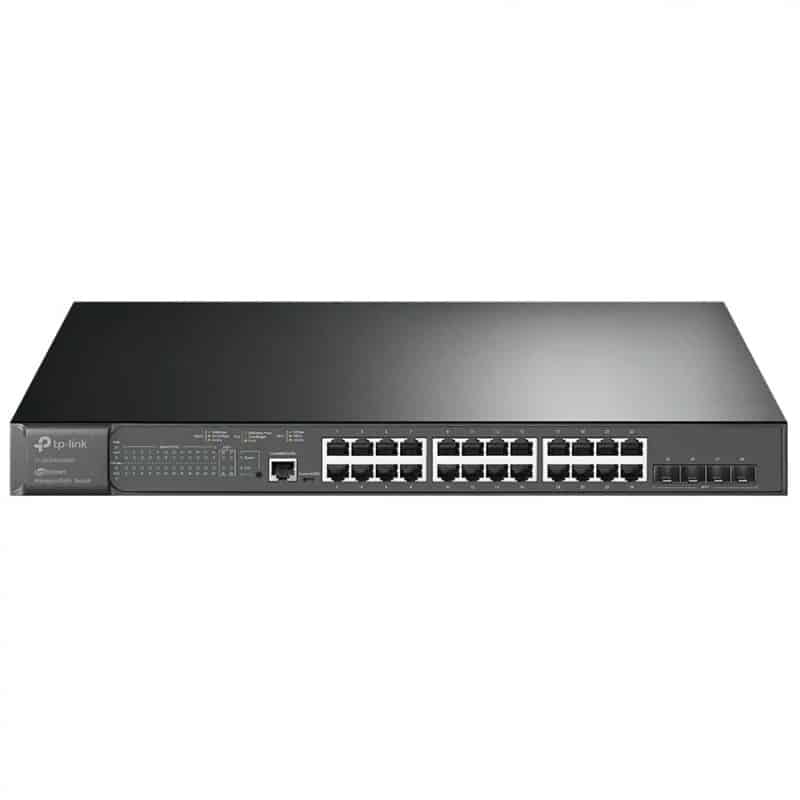 TP-Link TL-SG3428XMP switch de rede Gerido L2+ Gigabit Ethernet (