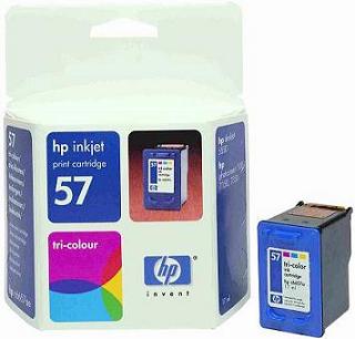 HP Tinteiro Original 57 Tricolor