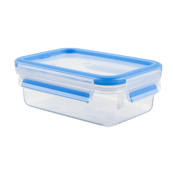 Tefal K30212 caixa de armazenamento de comida Retangular 1 l Azul