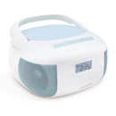 RÁDIO CD MOOOV 477187( CDMP3, CD-R, CD-RW  - 2 X 3 W - AZUL  )