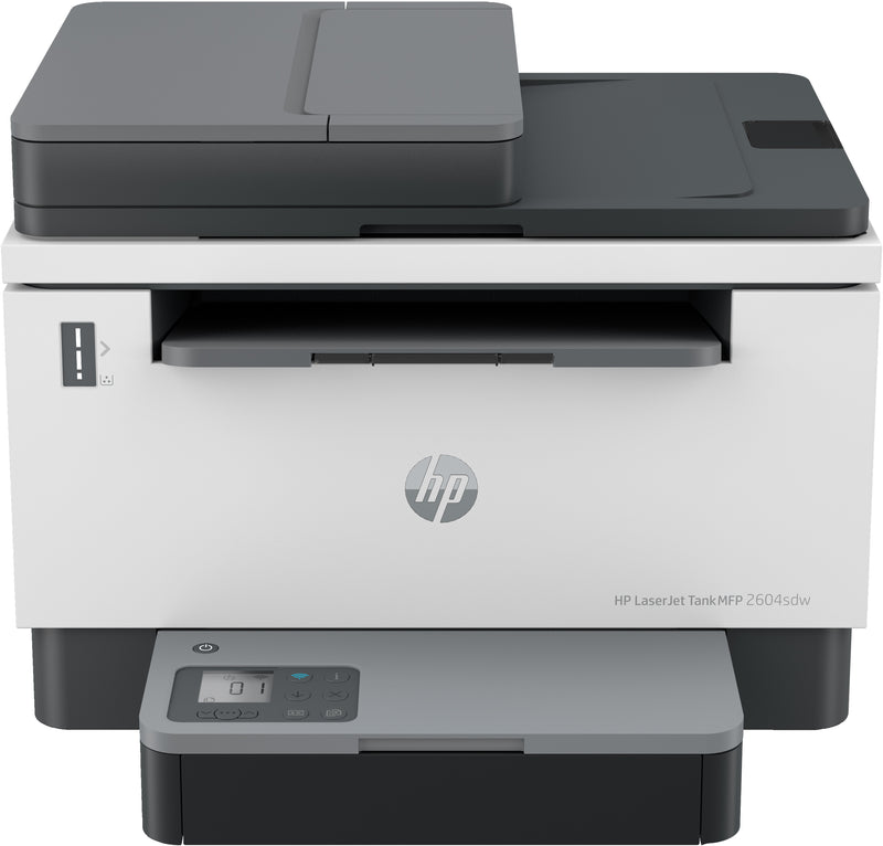 HP LaserJet Multifunções Tank 2604sdw, Preto e branco, Impressora