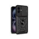 FUNDA COOL IPHONE 16 HARD RING NEGRO