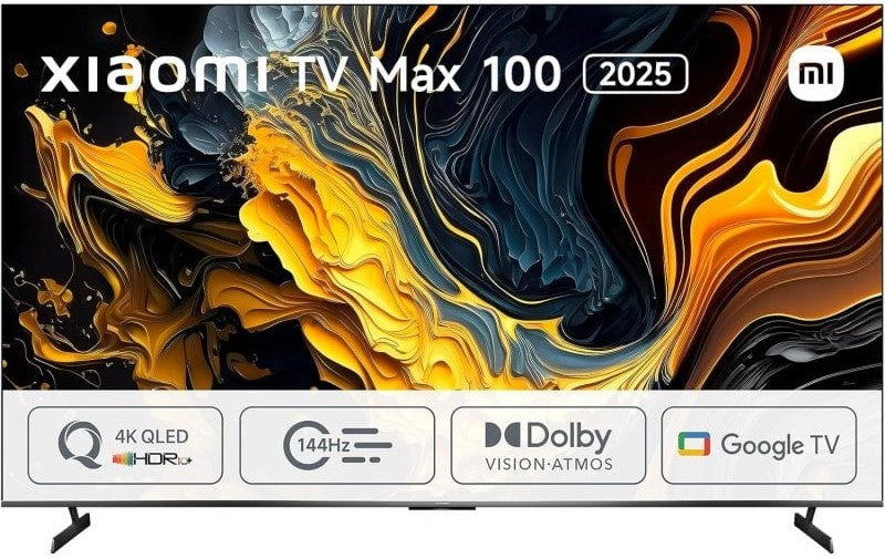 TV XIAOMI 100" MAX 2025 UHD QLED GOOGLETV 144HZ