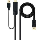 Nanocable 10.15.4352 adaptador de cabo de vídeo 1,8 m HDMI + USB