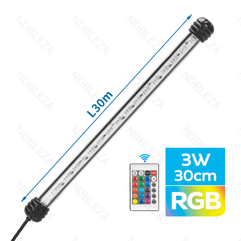 LUZ DE AQUÁRIO REGULÁVEL RGB 3W