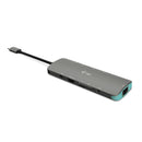 i-tec Metal C31NANODOCKLANPD base & duplicador de portas Com fios