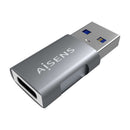 AISENS A108-0655 adaptador para cabos USB C USB A Cinzento