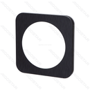 PLACA DE PAREDE DE ALUMÍNIO PRETO ALEMÃO-FRANCÊS