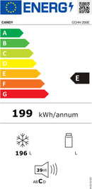 ARCA HORIZONTAL CANDY CCHH200E( TRADICIONAL  - BRANCO  - 196 LITR