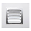 GRELHAS SEM LATERAIS ALUMINIO 0.6 NATURAL 100X100MM
