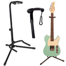 SUPORTE PARA GUITARRA AJUSTAVÉL PRETO