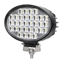 FOCO DE TRABALHO OVAL COM 32 LEDS 2800 IM 9-32V IP67