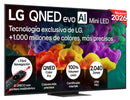 TV LG 65" 65QNED86B6B UHD QNED EVO MINILED A8 144H