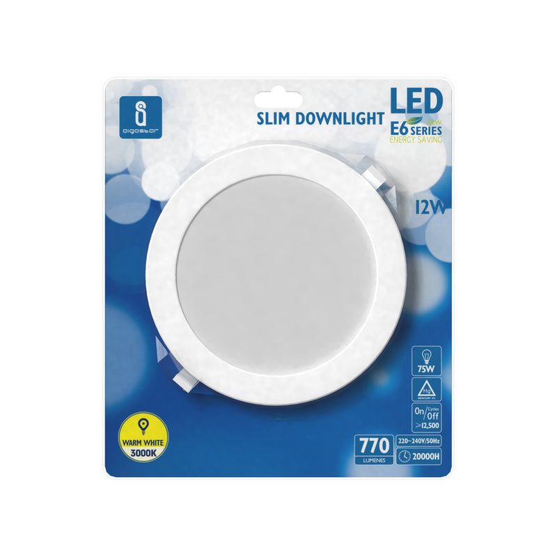 LUZ E6 LED FOCO 12W AMARELO