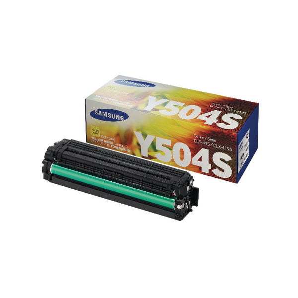 Samsung Cartucho de toner amarelo CLT-Y504S