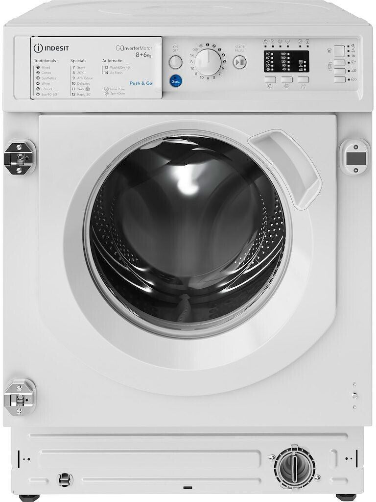 MÁQUINA DE LAVAR E SECAR ROUPA DE ENCASTRE INDESIT BI WDIL 861485