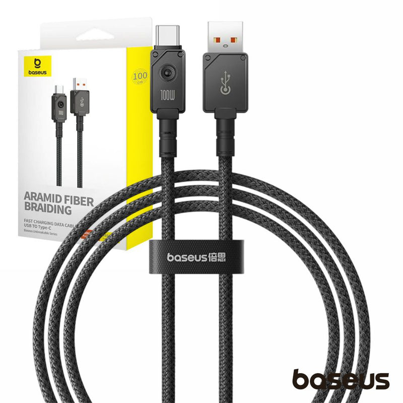 CABO USB-A MACHO P USB-C MACHO 100W 1M BASEUS