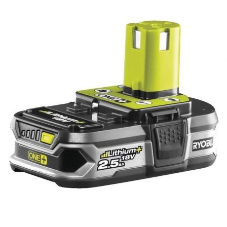 BATERÍA DE LITIO RYOBI ONE+ RB18L25 18V 2,5AH SIN CARGADOR