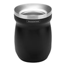 RECIPIENTE DE AÇO INOXIDÁVEL PRETO MATE 240 ML