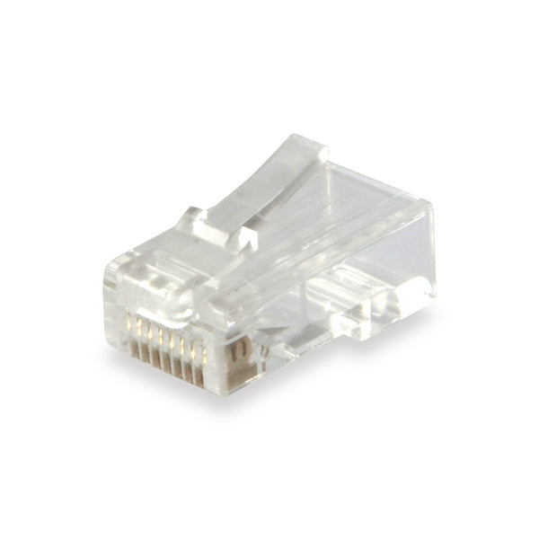 CONECTOR RJ45 EQUIP UTP CAT.6, SET OF 100PCS - 121144