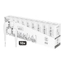 PACK 10 AURICULARES INTRAUDITIVOS TECH ONE TEC2955 CON MICRÓFONO