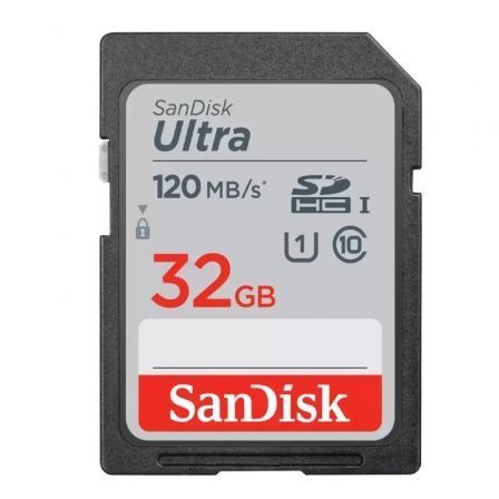 CARTÃO DE MEMORIA SANDISK ULTRA 32GB SD HC UHS-I - SDXC CLASE 10