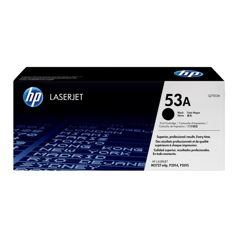 HP Toner LaserJet Original 53A Preto