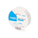 FITA ISOLANTE 25M X 25MM BRANCA EDM ALTA QUALIDADE