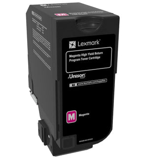 Lexmark 74C2HM0 toner 1 unidade(s) Original Magenta