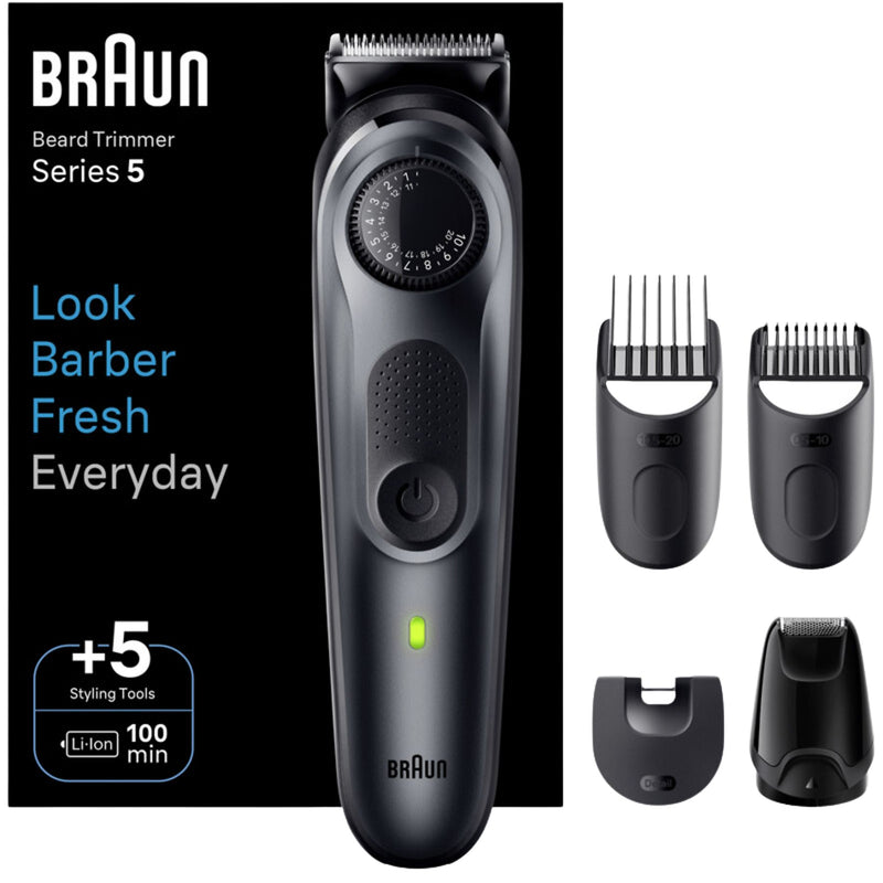 APARARADOR DE BARBA BRAUN  BT5420( 40  - 100 MINUTOS  - RECARREGÁ