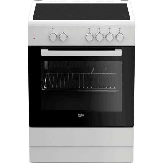 Beko FSS67000GW fogão Fogão independente Cerâmica Branco