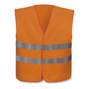COLETE DE ALTA VISIBILIDADE, LARANJA FLUORESCENTE AV PRIME SOURCE