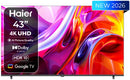 TV HAIER 43" H43K85GUX UHD GOOGLETV DOLBY AUDIO