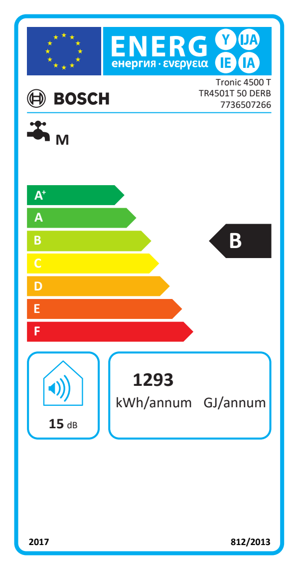 TERMOACUMULADOR BOSCH TR4501T 50( 47 LITROS - 3000 W - 8 BARES )