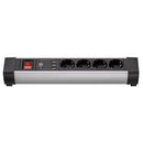 BASE MÚLTIPLA COM FIXAÇÃO 4 TOMADAS + 3 USB
