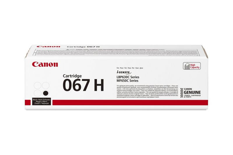 Canon 067H toner 1 unidade(s) Original Preto